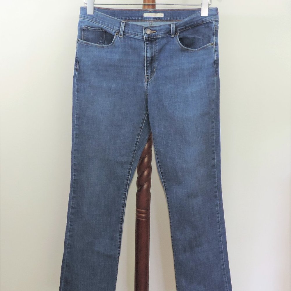 Levi's "Classic Boot" bootcut stretch denim jeans